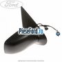 Oglinda dreapta reglaj electric capac negru Ford Fiesta 1996-2001 1.0 i 52 cp ZH10JRB benzina