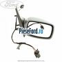 Oglinda dreapta reglaj electric capac primerizat Ford Fiesta 1996-2001 1.8 D 60 cp RTJ, RTK diesel