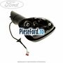 Oglinda dreapta reglaj electric cu rabatare Ford Fiesta 2008-2012 1.6 TDCi 95 cp T3JA, TZJA, TZJB diesel | Foto 2