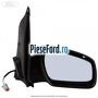 Oglinda dreapta reglaj electric Ford Fiesta 2005-2008 1.4 16V 80 cp FXJA, FXJB benzina