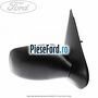 Oglinda dreapta reglaj manual capac negru Ford Fiesta 1996-2001 1.6 16V Sport 103 cp L1T, L1V benzina | Foto 2