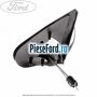 Oglinda dreapta reglaj manual capac primerizat Ford Fiesta 1996-2001 1.25 i 16V 75 cp DHA, DHB, DHC, DHD, DHE, DHF benzina