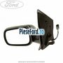 Oglinda stanga reglaj electric capac negru Ford Fiesta 2002-2005 1.4 TDCi 68 cp F6JA, F6JB diesel