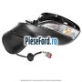 Oglinda stanga reglaj electric cu rabatare Ford Fiesta 2013-2017 1.0 EcoBoost 100 cp SFJA, SFJB, SFJC, SFJD benzina