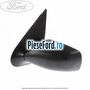 Oglinda stanga reglaj manual capac negru Ford Fiesta 1996-2001 1.25 i 16V 75 cp DHA, DHB, DHC, DHD, DHE, DHF benzina