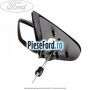 Oglinda stanga reglaj manual capac negru Ford Fiesta 1996-2001 1.3 i 50 cp JJA, JJC, JJE, JJJ, JJK, JJM benzina