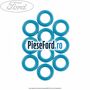 Oring conducta retur injectoare Ford Galaxy 2007-2014 1.8 TDCi 100 cp FFWA diesel