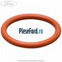 Oring portocaliu 14 conducta radiator clima Ford Fiesta 2008-2012 1.4 TDCi 68 cp F6JB, F6JD diesel