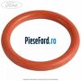 Oring portocaliu 16 conducta radiator clima Ford Focus 2011-2014 1.6 TDCi 115 cp T1DA, T1DB diesel