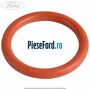 Oring portocaliu 16 conducta radiator clima Ford S-Max 2007-2014 1.6 EcoBoost 160 cp JTWA, JTWB benzina