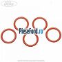 Oring portocaliu 21 conducta radiator clima Ford Focus 2011-2014 1.6 Ti 125 cp PNDA, PNDD benzina | Foto 3