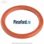 Oring portocaliu 21 conducta radiator clima Ford Grand C-Max 2011-2015 1.6 TDCi 115 cp T1DA, T1DB diesel