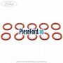 Oring portocaliu 7.65 conducta radiator clima Ford Fiesta 2008-2012 1.4 97 cp RTJA, RTJB, SPJA, SPJC, SPJE benzina