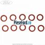 Oring portocaliu 7.65 conducta radiator clima Ford S-Max 2007-2014 1.6 TDCi 115 cp T1WA, T1WB diesel | Foto 2