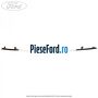 Ornament cromat hayon cu locas camera Ford Fiesta 2013-2017 1.4 97 cp RTJA, RTJB, SPJA, SPJC, SPJE benzina