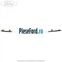 Ornament cromat hayon cu locas camera Ford Fiesta 2013-2017 1.5 TDCi 75 cp UGJC, XUJA, XUJB diesel