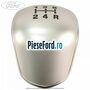 Ornament cromat nuca schimbator 5 trepte Ford Fiesta 2013-2017 1.5 TDCi 95 cp XVJB, XVJC diesel