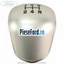 Ornament cromat nuca schimbator 5 trepte Ford Fiesta 2013-2017 1.6 TDCi 95 cp T3JA, TZJA, TZJB diesel