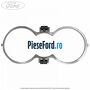 Ornament iluminat LED suport pahar consola centrala Ford Fiesta 2013-2017 1.0 EcoBoost 100 cp SFJA, SFJB, SFJC, SFJD benzina | Foto 2