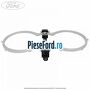 Ornament iluminat LED suport pahar consola centrala Ford Fiesta 2013-2017 1.6 ST 200 200 cp JTJC benzina