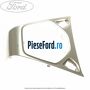 Ornament selector consola centrala pearl white Ford Ka 2009-2016 1.3 TDCi 75 cp 169A1000, FD4 diesel