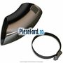 Ornament toba esapament, cromat Ford Focus 2008-2011 2.5 RS 305 cp JZDA benzina