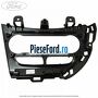 Ornament unitate control aer conditionat climatronic ST charcoal black Ford Focus 2011-2014 2.0 ST 250 cp R9DA, R9DB, R9DC, R9DD benzina