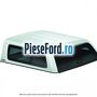Plafon bena cu geamuri laterale Frozen White Ford Ranger 2012-2015 2.2 TDCi 125 cp ENQW, GBVAJQW diesel
