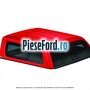 Plafon bena cu geamuri laterale rosu colorado Ford Ranger 2019-2022 2.0 EcoBlue 4x4 170 cp BC2X, T20DD0J diesel