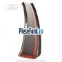 Protectie bara spate negru 5 usi hatchback Ford Focus 2011-2014 1.6 EcoBoost 150 cp JQDA, JQDB, YUDA benzina