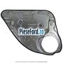 Protectie interioara usa spate stanga 4/5 usi Ford Focus 2004-2007 1.6 TDCi 109 cp G8DA, G8DB, G8DD, G8DE, G8DF diesel