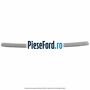 Protectie penru bara spate otel Ford Fiesta 2017-2023 1.0 EcoBoost mHEV 125 cp B7JA, B7JB, B7JC Hybrid
