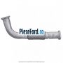 Racord flexibil evacuare Ford Mondeo 2000-2007 2.0 TDDI 115 cp D6BA, HJBA, HJBB, HJBC diesel