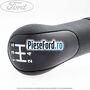 Selector cutie viteza 5 trepte maneta cu nuca schimbator neagra Ford Tourneo Connect 2002-2014 1.8 Di 75 cp BHPA, P7PA, P7PB, R2PA diesel | Foto 2