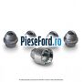 Set antifurt janta aliaj cromat Ford Focus 2019-2023 2.3 EcoBoost ST 280 cp N3DA, N3DB benzina