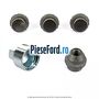 Set antifurt janta aliaj cromat Ford Grand C-Max 2011-2015 1.0 EcoBoost 100 cp M2DA, M2DC benzina