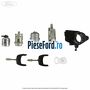 Set butuci incuietori complet 4 piese pretabil telecomanda model 2 Ford Fiesta 2005-2008 1.3 60 cp BAJA benzina