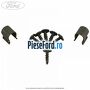 Set cleme montaj bavete noroi spate Ford C-Max 2007-2011 2.0 TDCi 133 cp G6DC, G6DE, G6DF diesel