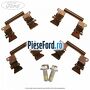 Set cleme prindere placute frana fata Ford Ranger 2012-2015 2.2 TDCi 4x4 150 cp ENQJ, GBVAJQJ diesel