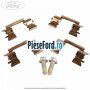Set cleme prindere placute frana fata Ford Ranger 2016-2020 2.2 TDCi 4x4 160 cp GBVAJQJ, T22DD0P diesel
