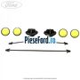 Set clips prindere praguri 3 usi Ford Fiesta 2008-2012 1.25 82 cp SNJA, SNJB, SNJC, SNJD benzina | Foto 2