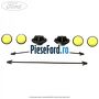 Set clips prindere praguri 3 usi Ford Fiesta 2008-2012 1.6 TDCi 90 cp HHJC, HHJD, HHJE diesel | Foto 2