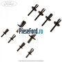 Set clipsuri prindere bavete noroi fata Ford Focus 2011-2014 1.6 Ti 85 cp XTDA, XTDB benzina