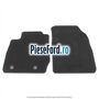 Set covorase fata, mocheta neagra dupa an 10.2017 Ford EcoSport 2013-2018 1.5 TDCi 95 cp XVJD diesel