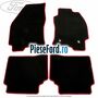 Set covorase fata si spate mocheta dungi rosii Ford Mondeo 2000-2007 2.5 V6 24V 170 cp LCBD benzina
