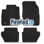 Set covorase fata si spate, mocheta neagra Ford EcoSport 2013-2018 1.5 Ti 140 cp UEJB, UEJE benzina