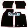 Set covorase fata si spate velour infra red ebony Ford Fiesta 2005-2008 1.3 69 cp A9JA, A9JB benzina