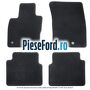 Set covorase fata spate mocheta negre cusatura argintie Ford Kuga 2019-2023 1.5 EcoBlue 120 cp ZTDA diesel