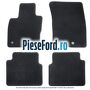 Set covorase fata spate mocheta negre cusatura argintie Ford Kuga 2019-2023 1.5 EcoBoost 120 cp UNDA benzina