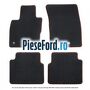 Set covorase fata spate mocheta negre cusatura rosie PHEV Ford Kuga 2019-2023 2.5 Duratec Plug-in-Hybrid 225 cp BGDA hybrid